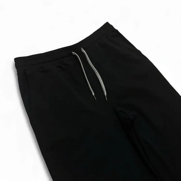 Vuori black heather Halo Essential Wideleg Pant - Picture 2 of 5